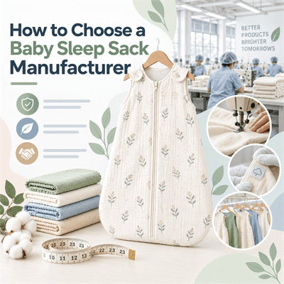 How to Choose a Baby Sleep Sack Manufacturer