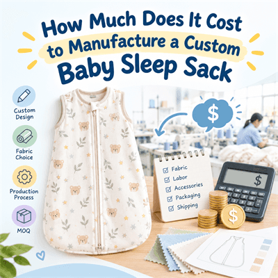 How Much Does It Cost to Manufacture a Custom Baby Sleep Sack?