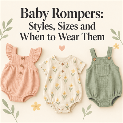 Baby Rompers: Styles, Sizes and When to Wear Them