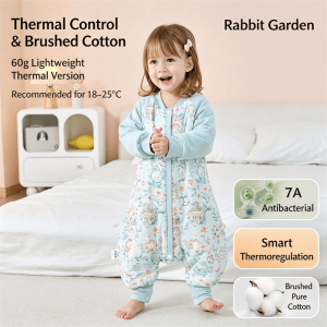 Wholesale Padded Cotton Baby Toddler Sleep Sack with Legs For Winter